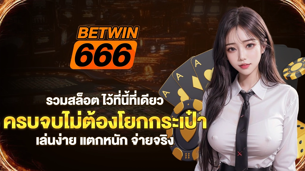 รวมสล็อต ไว้ที่นี้ที่เดียว ครบจบ ไม่ต้องโยกกระเป๋า เล่นง่าย